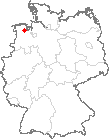 Karte Bockhorn, Jadebusen Karte Bockhorn, Jadebusen
